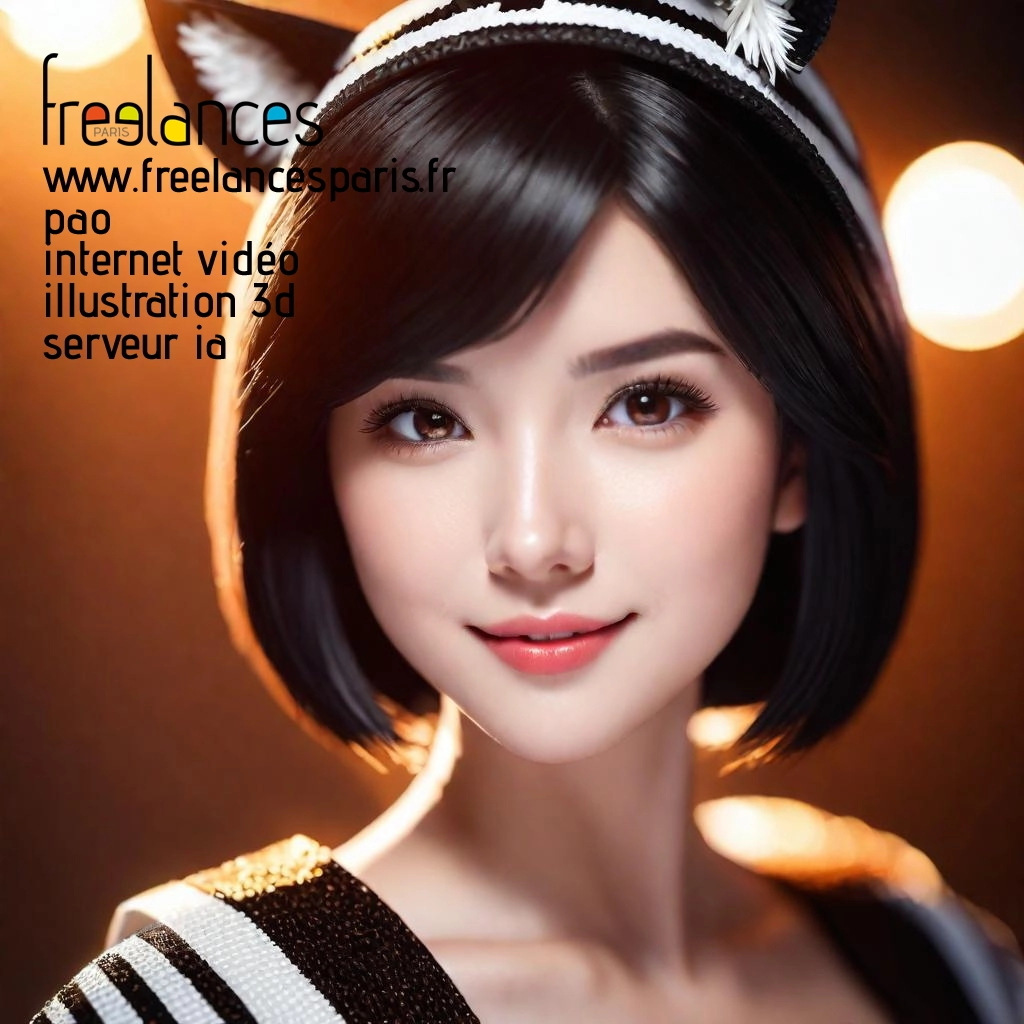 Pao mise en page internet vidéo illustration 3d serveur IA générative AI freelance paris studio de création magazines uzenzbd0